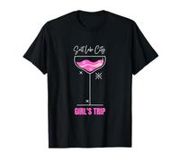 Chicas Viaje Playa Bebida Salt Lake City Utah Camiseta