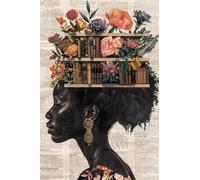 Chicas Y Libros Carteles De Pared De Metal Retro Pared Muestra Placa Vintage Metal Cartel para Cafetería Cocina Garaje 20X30Cm