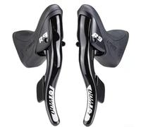 ChicBosomn Palanca de cambios para bicicleta de carretera, 2 x 7/8/9/10/11 velocidades ForShimano desviador de aleación de aluminio (R9)