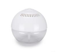 ChicBosomn Purificador de aire lavado con agua, filtro de aire integrado que cambia de color, luz LED, purificador de aire de 10 W para dormitorios, salas de estar, oficinas