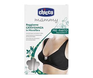 Chicco 00001151100310 sujetador preparto microfibra, negro, 3 C