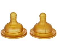 Chicco 00027810000000 - Tetina touch caucho flujo normal 0m+ 2ud, unisex