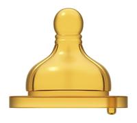 Chicco 00027856000000 - Tetina touch caucho flujo papilla 6m+ 2 ud, unisex