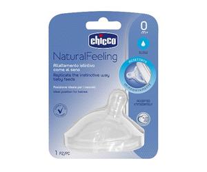 Chicco 00081011100000 Step Up Nueva silicona pezón de 0 Meses + normal flujo de succión 1 pieza
