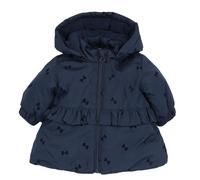 Chicco, Abrigo Bebé Niña con Capucha y Práctico Cierre de Cremallera, Lavable en la Lavadora, Ropa para Niña 0-24 Meses, Designed in Italy