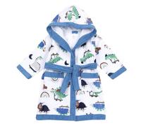 Chicco, Albornoz para Niño y Niña Fabricado en Suave Tejido de Rizo de Algodón con Cinturón y Capucha, Designed in Italy