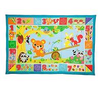 Chicco Alfombra XXL Amigos del Bosque - Alfombra de Juegos Infantil Extra Grande 135x90 cm, Alfombra Suave y Colorida para la Habitación de los Niños - Juguete para Bebés de 0+ Meses, Azul Animales