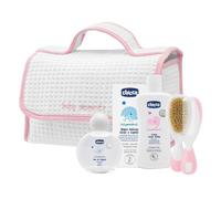 Chicco Baby Moments Beauty Set con mango rosa