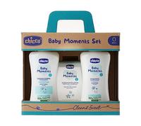 Chicco Baby Moments - Cofanetto Bagno Corpo + Shampoo + Acqua di Colonia