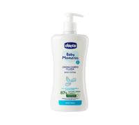 Chicco Baby Moments - Crema corporal líquida con leche de almendras con fórmula natural, 0+ meses - 500 ml