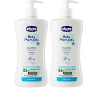 Chicco Baby Moments Shampoo Con Calendula E Glicerina 500 Ml (Paquete de 2)