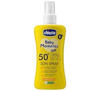 Chicco Baby Moments Sun Spray Leche Solar SPF50+ +0m 150 ml