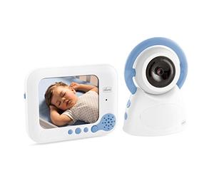 Chicco Baby Monitor Top Deluxe - Vigilabebés con cámara video, con visión nocturna