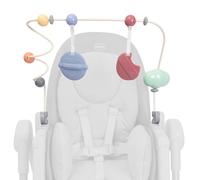 Chicco Barra de Juego para Silla Alta Chicco Polly Armonia, accesorio para silla alta, entrena la coordinación del bebé, 0 meses y más, colgantes suaves desmontables, mordedor