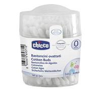 Chicco - Bastoncillos de algodón, cuidado e higiene del bebé, 160 piezas