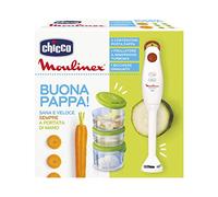 Chicco Batidora con frascos, 3 contenedores, blanco, 8073 cubic_centimeters, 1 kilograms, 1 unidad, 1