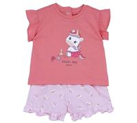 Chicco Bebé-Niñas Conjunto con Camiseta y Pantalones Cortos de Suave Tejido Adornado con un Bonito Cuello 261