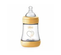 Chicco Biberão Perfect 5 Eco+ Silicone 150 ml Amarelo 1 Unidade