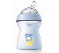 Chicco Biberón Natural Feeling 2 M+ Azul 250 ml