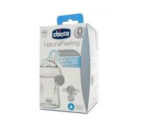 Chicco NaturalFeeling biberón 150 ml Blanco Plástico