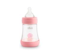 Chicco Biberón Perfect5 Slow 0M+ Rosa Silicona 150ml