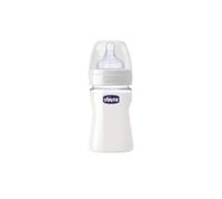 Chicco Biberón Well-Being Vidrio Silicona Neutro 0 M+ 150 ml