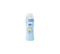 Chicco Biberón Wellbeing Popfriends Silicona +2 M 250 ml
