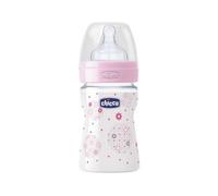 Chicco Biberón Wp Pp Rosa Silicona Flujo Normal 150 ml