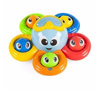 Chicco Billy el Pulpo, Juguetes de Baño para Bebés y Niños Pequeños, Juguete de Agua con Forma de Pulpo y Peces de Colores para Desarrollar la Motricidad, Juguetes para Bebés de 6 Meses a 3 Años