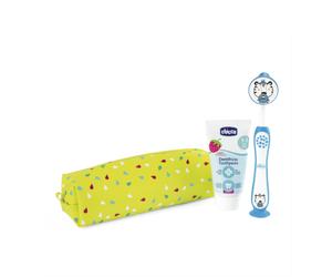 Chicco Blue Tiger Set Higiene Bucal 36+