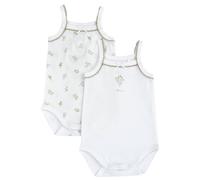Chicco, Body Bebé Niño y Niña, Set de 2 Bodies Sin Mangas, en Suave Algodón, con Cómoda Apertura, Ropa Niño y Niña, Ideas Regalo Bebé, Designed in Italy