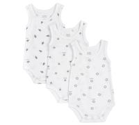 Chicco, Body Bebé Niño y Niña, Set de 2 Bodies Sin Mangas, en Suave Algodón, con Cómoda Apertura, Ropa Niño y Niña, Ideas Regalo Bebé, Designed in Italy