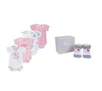 Chicco Body de manga corta+zapatillas - Gris