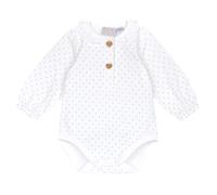 Chicco, Body para Recién Nacido con Manga Larga Fabricado en Algodón Suave, con Abertura Frontal, Ropa Bebé Niño y Niña 0-24 Meses, Ideas de Regalo para el Nacimiento, Designed in Italy