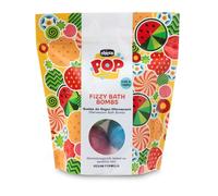 Chicco Bombas de Baño 3 Piezas Línea Chicco POP, Fizzy, Fórmula Vegana y Dermatológicamente Testada para Pieles Sensibles, 3 Fragancias: Vainilla, Fresa y Sandía, Regalo para Niños a partir de 3 Años