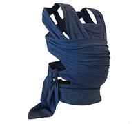CHICCO Boppy ComfyFit Mochila Portabebés Ergonómica para Recién Nacidos y Niños hasta 15 kg, Fácil de Usar y Cómoda, Orientada hacia los Padres, Arnés Ajustable, Soporte para Cabeza y Cuello, Azul