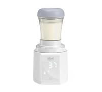 Chicco - Calentador de biberón portátil multifuncional con esterilizador, autoesterilizante, calentamiento rápido de leche y esterilización, batería USB-C, 7 adaptadores incluidos Chicco
