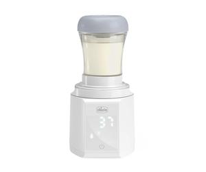 Chicco - Calentador de biberón portátil multifuncional con esterilizador, autoesterilizante, calentamiento rápido de leche y esterilización, batería USB-C, 7 adaptadores incluidos Chicco