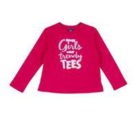 Chicco Camiseta de Algodón, Manga Larga, Niñas, Fucsia, 4 años, Diseñado en Italia