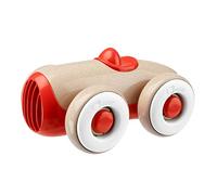 Chicco Car Eco+, Cochecito Infantil con Ruedas Libres, sin Pintura, de plástico Reciclado y bioplásticos, diseño Vintage, para coordinación Ojo-Mano, niños de 1 a 3 años.