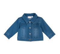Chicco, Chaqueta Bebé Antiviento En Denim, Chaquetón con Capucha y Cómoda Apertura Frontal con Cremallera, Lavable en Lavadora, Ropa Bebé 0-24 Meses, Diseñado en Italia
