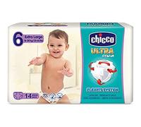 Chicco Chicco Ultra Fit&Fun - Pack 14 pañales ultra absorbentes, Talla 6, 16-30 kg (Large) 14 ud - Pañales Maxi 16-30 kg 14 ud