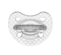 Chicco Chupete de Silicona PhysioForma Luxe, Chupete de Silicona 16-36 Meses, Chupete de Silicona Suave y Delicado, 2 Piezas, Nueva Versión, Neutro