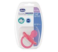 Chicco Chupete Phisio - Chupete Todogoma, Rosa (Pink), 12 Meses +