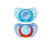 Chicco Chupete Physio Air Caucho azul 6-16m 2uds