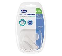 Chicco 105644002 chupete de niño Chupete nocturno Ortodóntico Silicona Transparente
