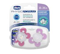 Chicco Chupete Physio Comfort Night 16-36m Niña 2uds