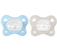 Chupetes Chicco PhysioForma Dual Soft Azul/Blanco 2-6M