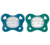 Chicco PhysioForma Dual Soft Azul Verde 16-36M 2 Unidades