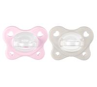 Chicco Chupete PhysioForma Dual Soft Rosa/Gris 2-6M x2